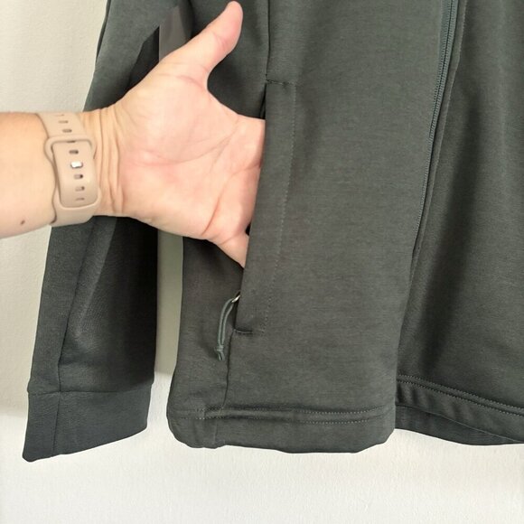 The North Face Green Full Zip Mock Neck Jacket Women’s Size Large - Picture 4 of 7